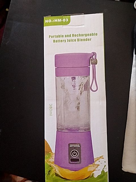 Lavender  Portable Juice Blender, 12.89 FL OZ
