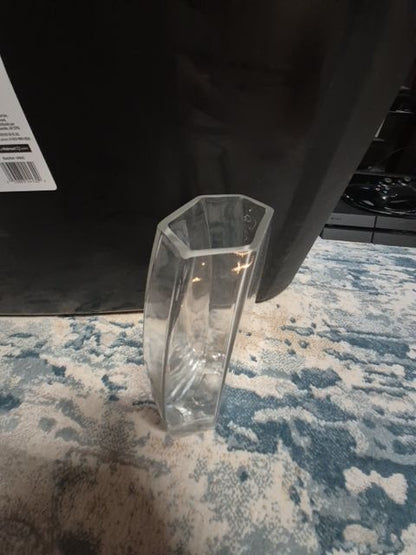Hexagonal Glass Vase