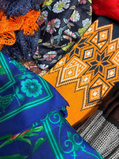 Bronco scarf and others