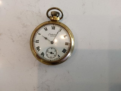 GOLD Endura Working Pocket Watch, 16 Size