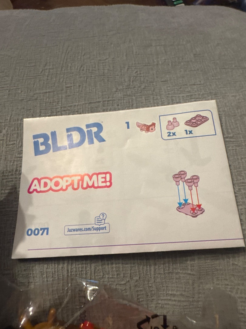 BLDR adopt me blocks. Toy