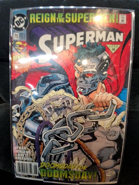 DC Reign of the Supermen! Superman Doomsday for Doomsday!
