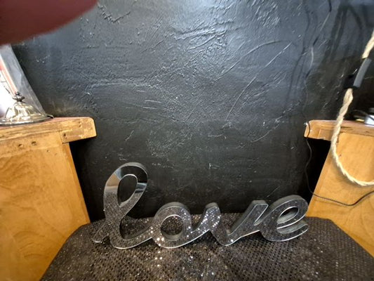 Love Mirror, 18" × 8"