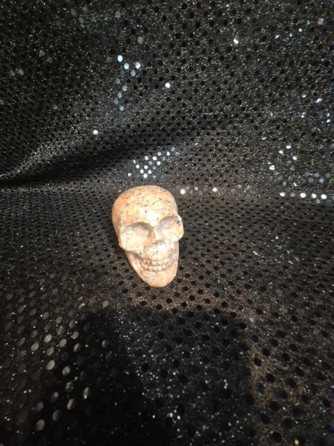 Jasper Skull Sculpture, 2"
