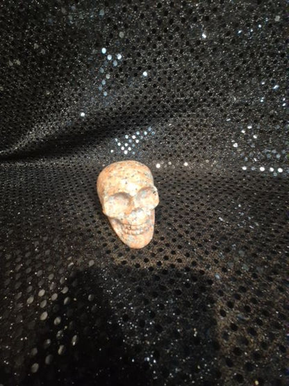 Jasper Skull Sculpture, 2"