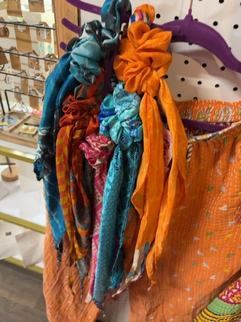Silk Scrunchie/Scarf
