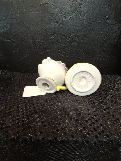 Disney Mrs. Potts & Chip Teacup Ceramic Figures