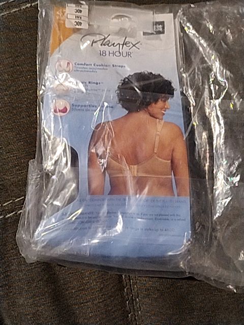 Black Playtex Clothing/Bra, 40 C