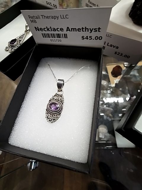 Necklace Amethyst