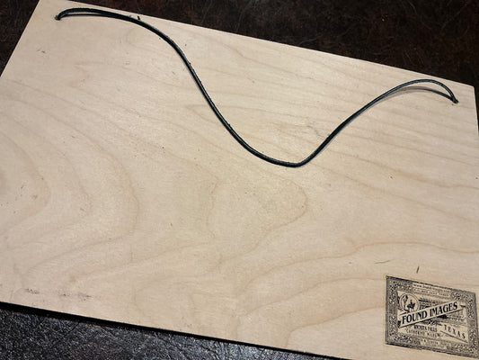 Found Images Halloween witch board