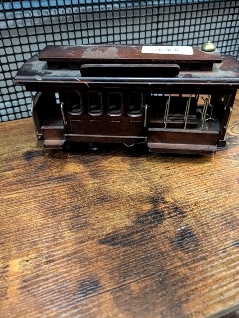 Music box trolley Collectible