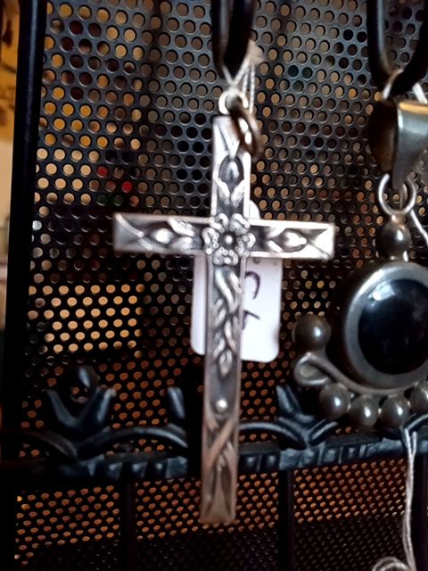 Sterling silver dangle earrings