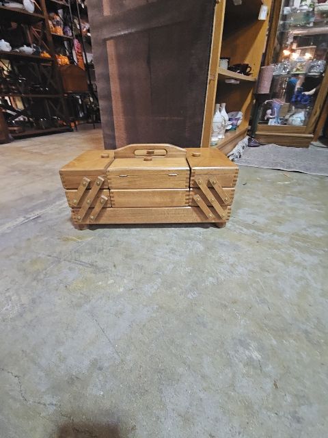 Vintage sewing box