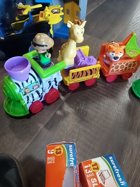 Fisher price safari train set