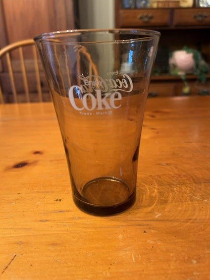 Vintage Coke Glass