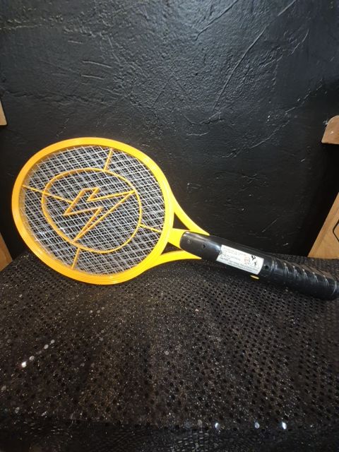 ZAP IT! Rechargeable Electric Fly Swatter, 19.5"