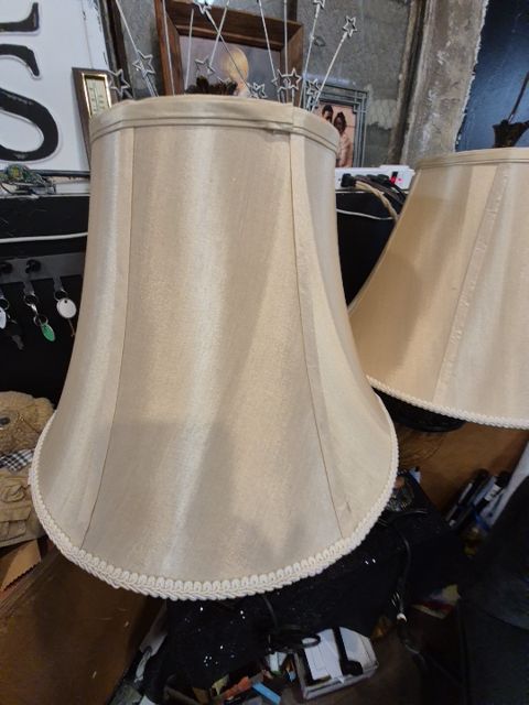 Brown  Table Lamps, set of 2, 31"
