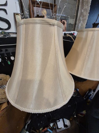 Brown  Table Lamps, set of 2, 31"