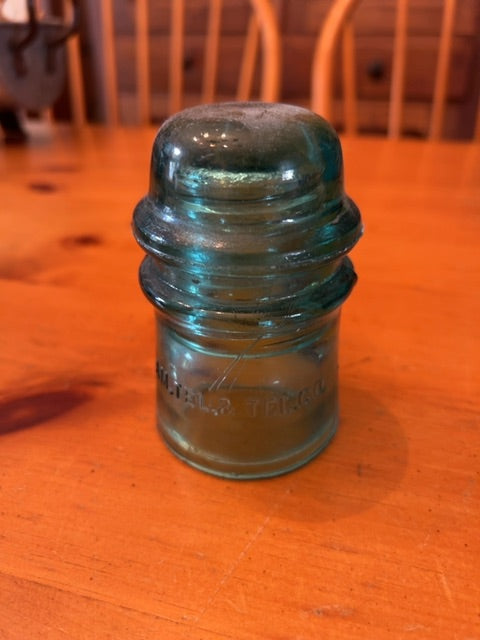 Vintage AT&T glass insulator