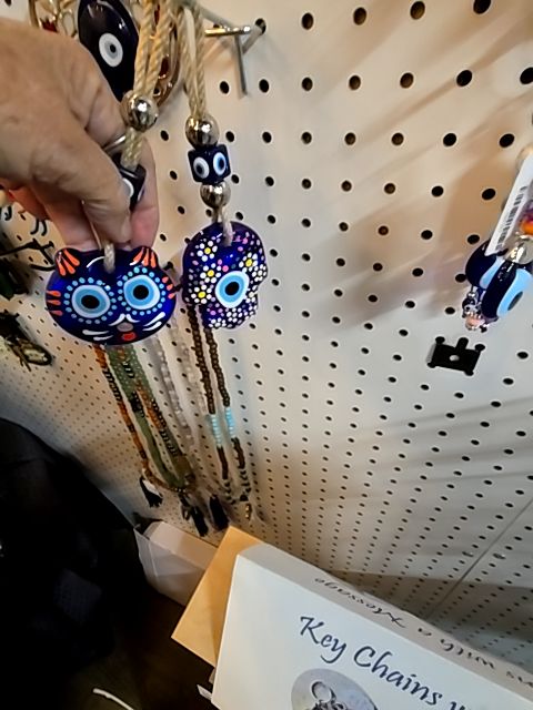 Painted Shapes Evil Eye