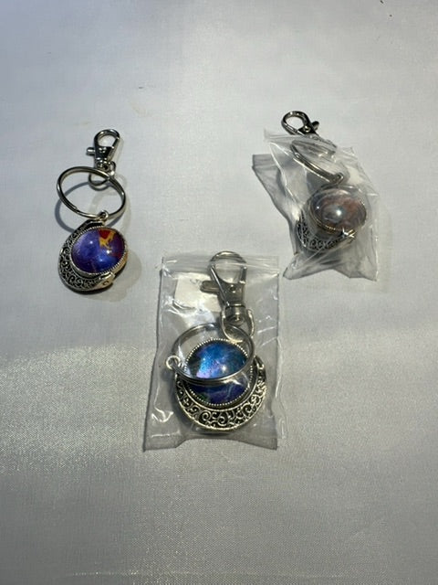 Multi Colored Luminous Creations Stickers, Key Chains, & Pins, 3 X 2 inches