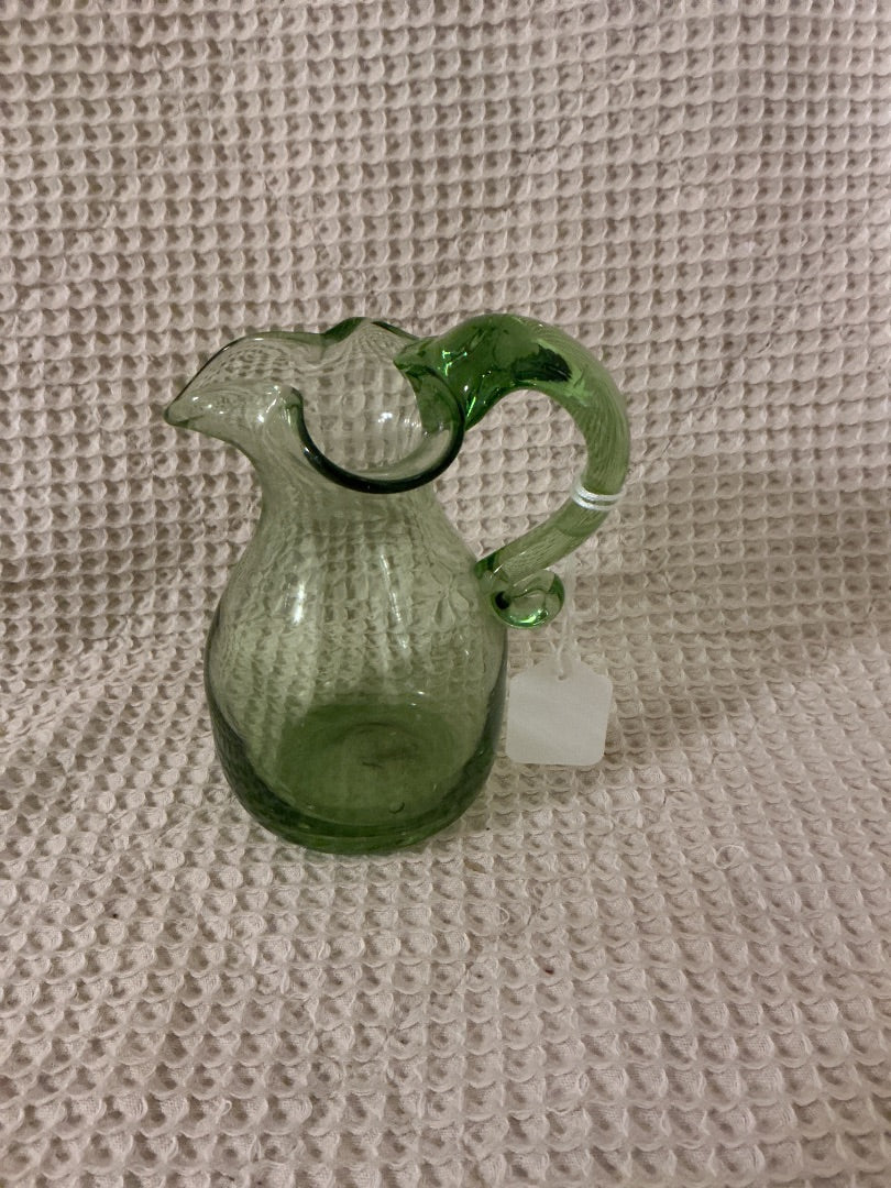 green Jamestown Jamestown Green mini pitcher, 5.5”