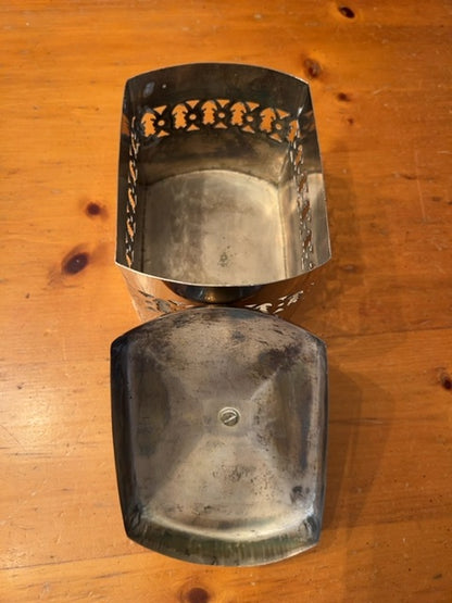 Silver Plated Trinket Box