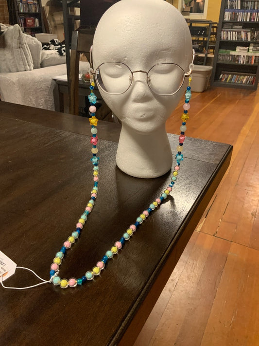 Hand Made Clown Inspired Glasses Chain