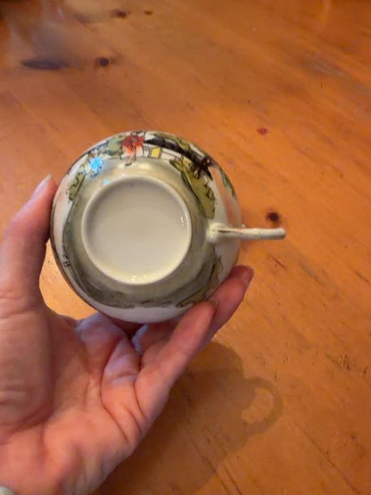 Vintage hand painted Japanese porcelain set