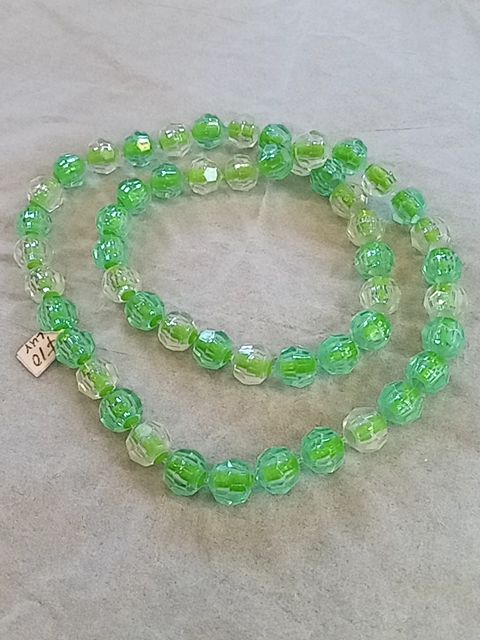 Green  Convertible bead necklace