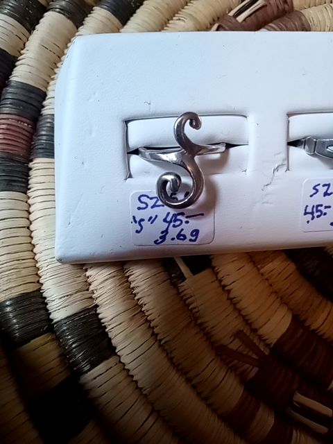 Sterling silver Vintage Ring, 5.5