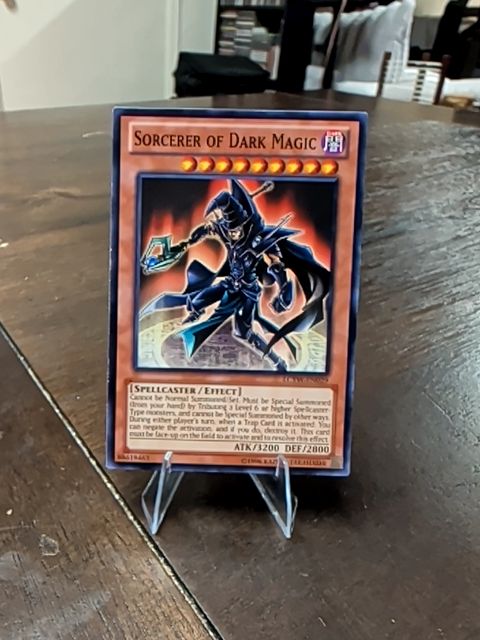 Yugioh Card Sorcerer Of Dark Magic