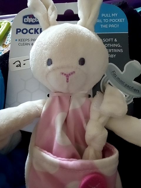 New Chicco bunny lovy