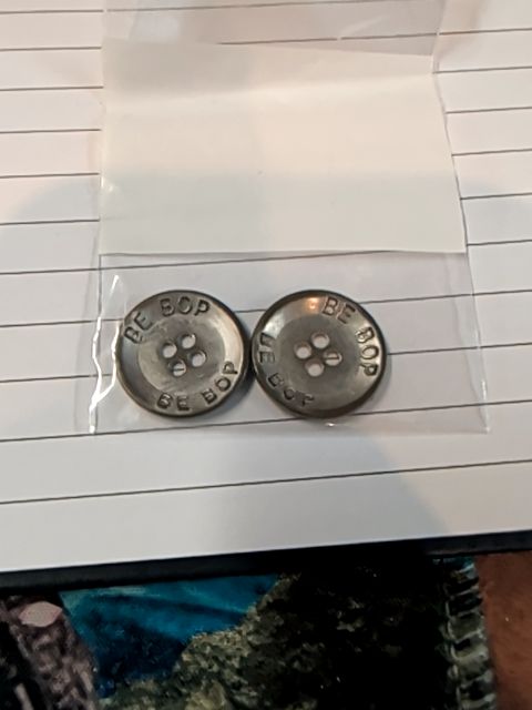 Be Bop Buttons