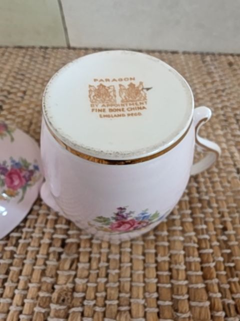 Bone China Creamer & Sugar