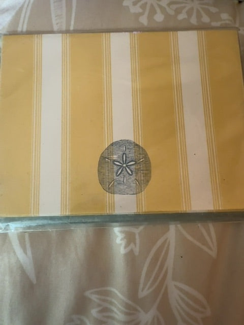 Sand dollar notecards