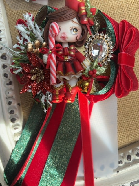 Christmas wishes bow