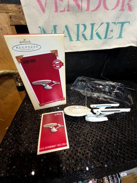 Hallmark U.S.S. Enterprise NCC-1701-A Christmas Ornament