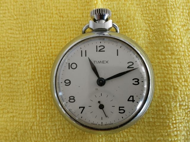 CHROME Waltham Working Pocket Watch, 16 Size