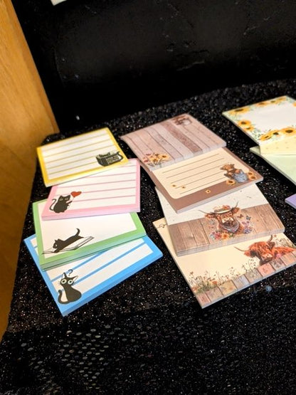 Assorted Sticky Note Pad