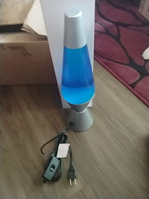 Blue  Lava Lamp