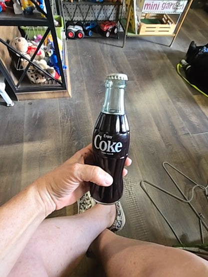 Brown Coke Coke radio bottle