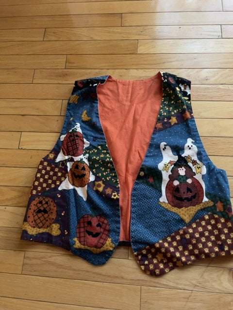 90s Halloween witch vest, L/XL