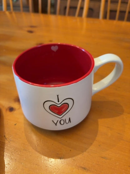 I love it “I love you” ceramic mug