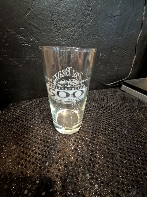 Jim Beam Racing Indianapolis 500, May•30•04 Glass, 5.5”