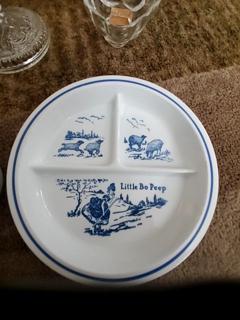 Vintrak little bo peep dish and cup
