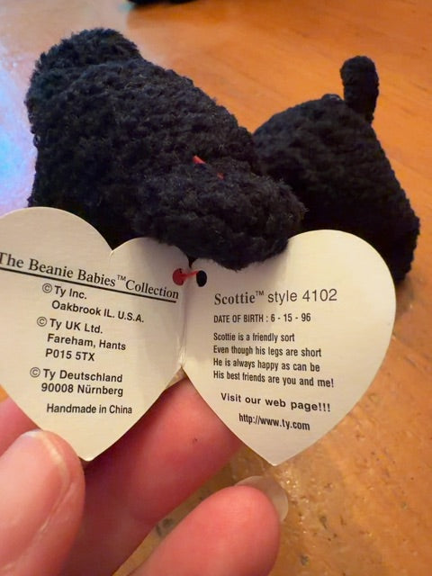 Beanie baby Scottie