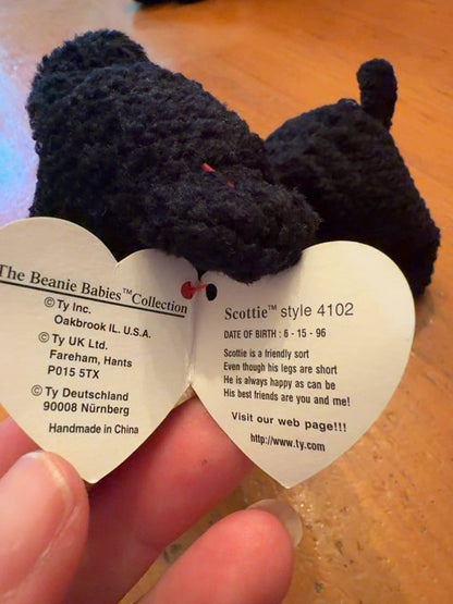 Beanie baby Scottie