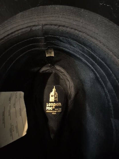Black London Fog Fedora