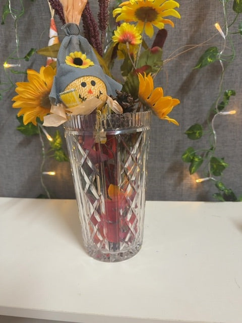 Waterford Crystal Vase, Medium